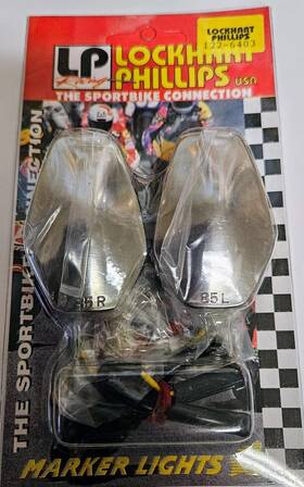 122-6403 Lockhart Philips Open Box Phillips Suzuki Gsxr Chrome Aero Flush Mount Fairing Signals