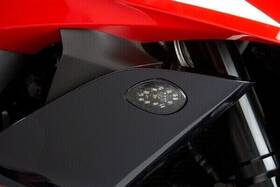 122-6622 Lockhart Phillips Open Box Motorcycle Turn Signals Aerolens Led Amber For Yamaha