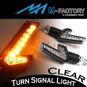 Mftslt126sn1001bu M-factory For Buell 1125r Blast Firebolt Xb9r Vshot Led Turn Signal Light Emark X2
