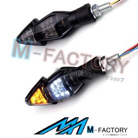 Rmdtslt110whus026 M-factory Led Turn Signal Running Light Fit Kawasaki Er6n Ninja H2 H2r Versys 1000 650