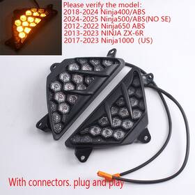 Map-33024b Maple Motorcycle Part Front Led Signal Light L R For Kawasaki Ninja Zx-6r Zx636 2013-2023