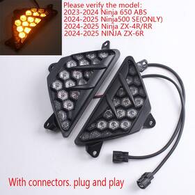 Map-33024c Maple Motorcycle Part Front Led Signal Light L R For Kawasaki Zx636 Ninja Zx-6r 2024 2025
