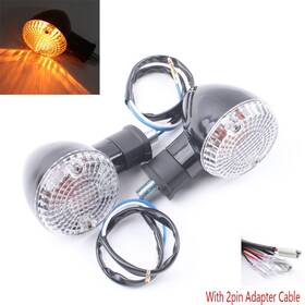 Maple Motorcycle Part Map-33030r 1 Pair X Back Signal Lamp For Yamaha Stryker Xvs1300 11-14/raider Xv1900 08-14