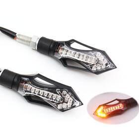 Clcratsl199rdcc001 Mc Motoparts Sword Brake Turn Signal Indicator Light For Motorcycle