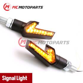 Mc1tslt126pn24001 Mc Motoparts Amber Led Turn Signal Indicator Blinker Light T126 For Motorcycle
