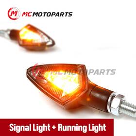 Mffrtslt221smrdmffsn124001 Mc Motoparts Kiva Led Turn Singal Light Brake Tail Lighting For Motorcycle