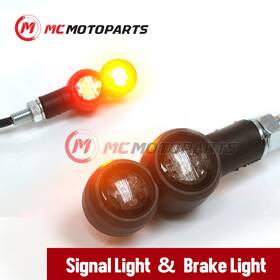 Rmtslt202smrdmm524001 Mc Motoparts T202 Led Turn Signal Indicator Light Tail Brake Lighting For Motorcycle