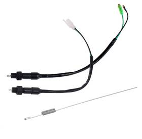 Mh-sw-0412 Minho 2pcs Universal Motorcycle Rear Brake Lamp Light Switch Black