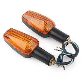Moto Efg 550716543723 1 Pair Amber Turn Signal Indicator Light For Honda Cb 400 Cb1300 Hornet 250 600