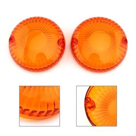 Motohij 336245263260 For Yamaha Vstar 650 1100 Vmax 1200/1700 Motorcycle Turn Signal Light Lens Cover