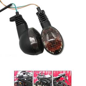 M03-ex250-0812-mtp-s Motoparty Motorcycle Turn Signals For Kawasaki Ex250r Smoke Shell Black