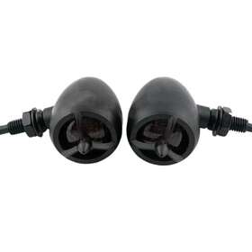 Mc-zxd127-bkyw Motorparts Turn Signal Indicator Light Lamp Fit For Harley Mini Cruiser Sportster Bobber
