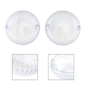 77usa Motorshop 421118223356 Pair Clear Turn Signal Light Lens Cover For Yamaha V Star 650 1100 Vmax Motor