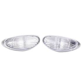 Motorshop168 212500212061 Clear Turn Signals Indicators Lights Lens Cover For Suzuki Gsx750f Gsx600f 97-07