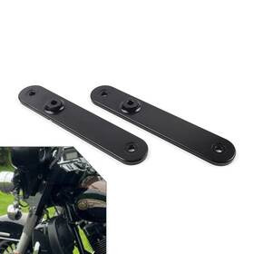 Motorshop168 523456164978 For Harley Electra Street Glide Road King Front Turn Signal Relocation Mount Us