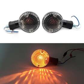 Munakatasigeo1970usa 612073650718 Turn Signal Light Indicator Blinker Lamp Fit Yamaha Bolt Xvs950 14-18 2pcs Amber