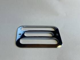 2-117 Mustang Harley Davidson Curved Steel Baron Marker Style Light Grill By