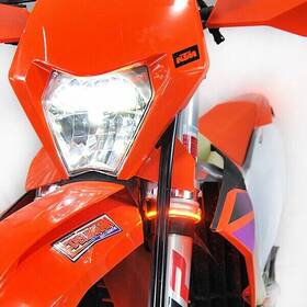 Exc-fb-24 New Rage Cycle Led Front Turn Signals Amber Ktm 350 Exc-f/500 Exc-f 2024