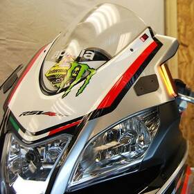 Rsv4-fb New Rage Cycle Cycles Led Front Turn Signals Amber #rsv4-fb Aprilia Rsv4 2010