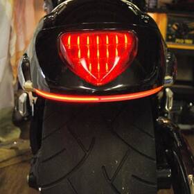 109-rear-tl-r-l New Rage Cycles For 06 Suzuki M109r Rear Turn Signals With Load Eq - Red