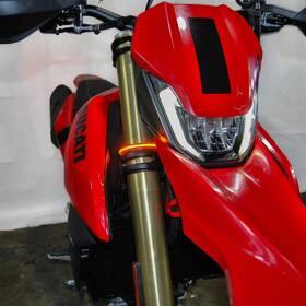 Nrc-698-fb New Rage Cycles Led Front Turn Signals Ducati Hypermotard 698 2024