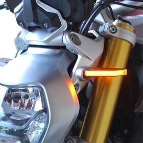 R1200r-fs New Rage Cycles Front Led Turn Signals For 15-17 Bmw R1200r And Rs