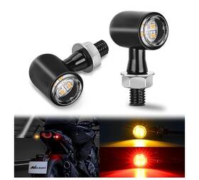 Beam....177 Nilight Tl-179 Motorcycle Rear Led Turn Signals Brake Tail Light Red Yellow