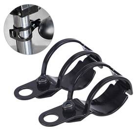 Nomura 550714450108 Motorcycle Fork Ear Clamp Turn Signal Light Mount Bracket Holder Pair For Harley