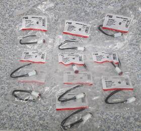 79750lw Nsi 662381797506 Lot Of 10 Indicator Lights 125v Red Lens Press Fit New