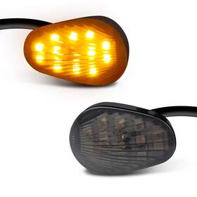 Fban3mp24768 Nthreeauto Smoked Flush Mount Led Turn Signal Light Compatible With Clear