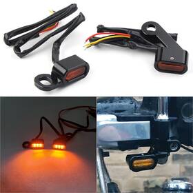 Oginodaisukeusa 422124441338 Mini Led Turn Signal Light Handlebar Indicator Lamp Blinker For Harley Sportster