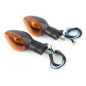 Onegogogo 311000321768 1 Pair Turn Signal Indicator Light Amber For Honda Cbr600rr 2009-2017