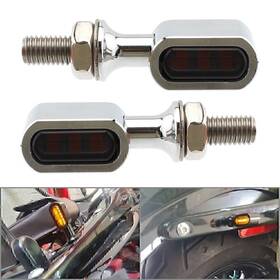 Onestart 336245165601 12pcs Mini Led Rear Turn Signal Light Run Indicator Lamp Fit Harley Touring Dyna