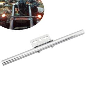 Onestart 550755369223 Front Rear Short Mount Turn Signal Light Tube Bar Bracket For Harley Dyna Chrome