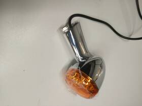 Tsl-1627-bk Papandacycle 2x 6mm Bolt Motorcycle Mini Bullet 12v Led Turn Signal Light For Harley Crusiers