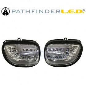 Pathfinder Mn/f56x Led Sequential Turn Signals For 2001-2005 Honda Gl1800 Gold Wing Da