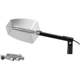 015nd Puig Gti Turn Signal Mirror Black/aluminum Right