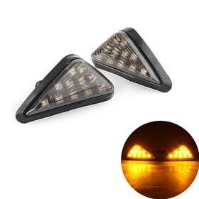 929rr Purple 550720571514 1 Pair Led Turn Signal Indicator Light For Honda Cbr600 600rr Smoke Lens