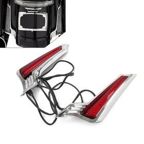 Raimukurijinusa 421112165812 Rear Mudguard Filler Panel Light For Harley Touring Street Road Glide 14-23