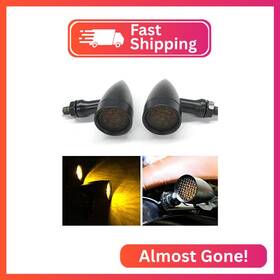 8542076305 Rich Choices 2pcs Black 15 Led Motorcycle Stop Brake Running Turn Signal Indicat