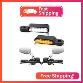 Cb13037 Rich Choices Handlebar Led Turn Signals Mini Motorcycle Blinkers Front Running L
