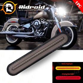 Vp-led-kcd03-1 Ridroid For Harley Davidson Fender Bagger Flowing Brake Tail Turn Signal Led Light Bar