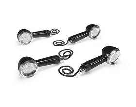 Kxa00096 Royal Enfield Genuine For Hunter 350/meteor - Black Led Indicators