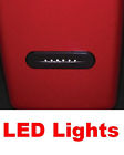 Sbft-02-b Badlands Led Saddlebag Turn Signals Red Black Housing Harley Flhtc