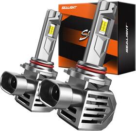 9006 Sealight 9006/hb4 Brightest Bulbs 60000lm 130w Atv And Powersports 2 Pack White