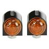 Sft01668 Pair Turn Signals Lights Fit For Harley Softail Standard Fxst