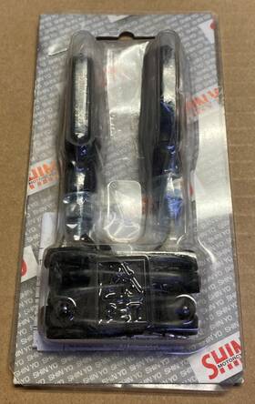 204-076 Shin Yo Led Indicator Turn Signals Smoke Lens Pair Honda Yamaha Suzuki Ducati