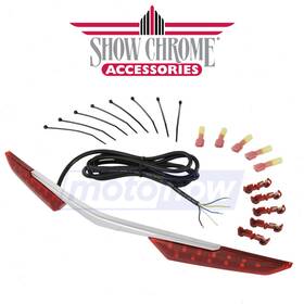 1zsf Show Chrome Mn/1zsf Gt Tour Trunk Lights For 2018-2020 Honda Gl1800 Gold Wing Ql
