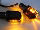 Sig-006-blk-clr Unbranded Handlebar End Led Black Turn Signals