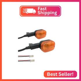 Spnuvr Sp022102006 2pcs Rear Motorcycle Turn Signals Winker Indicators Light For Yamaha Bws
